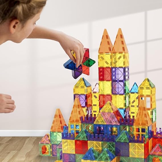 100 piece magnetic tiles building blocks for kids – stem educational toys for ages 3 4 5 6 7 8 year old, preschool learning construction set for boys & girls – creative montessori sensory play 100 piece magnetic tiles building blocks for kids – stem educational toys for ages 3 4 5 6 7 8 year old, preschool learning construction set for boys & girls – creative montessori sensory play